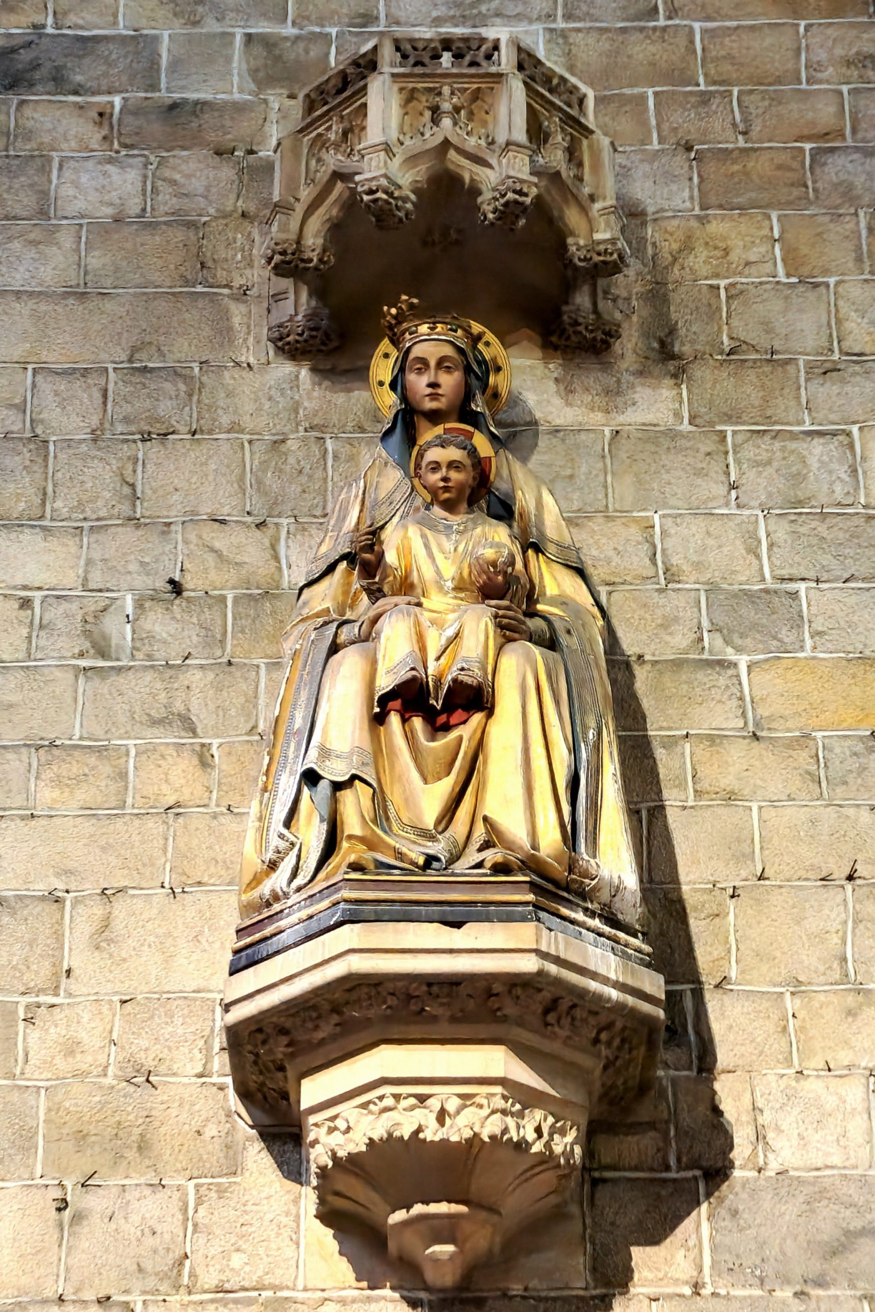 Statue de Notre-Dame d’Alsemberg (chapelle 25) © Rodolphe Zinga